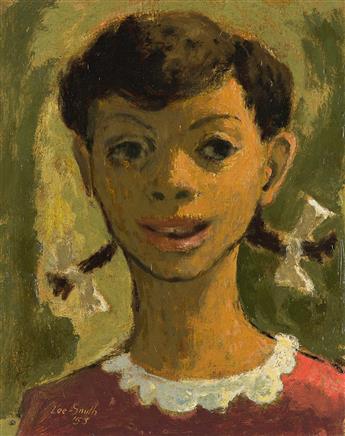 HUGHIE LEE-SMITH (1915 - 1999) Negro Child.                                                                                                      